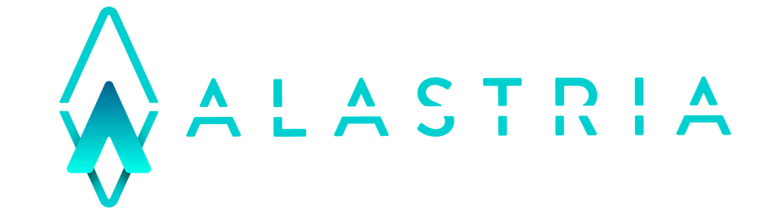 Alastria Official Logo Horizontal in Color with white background